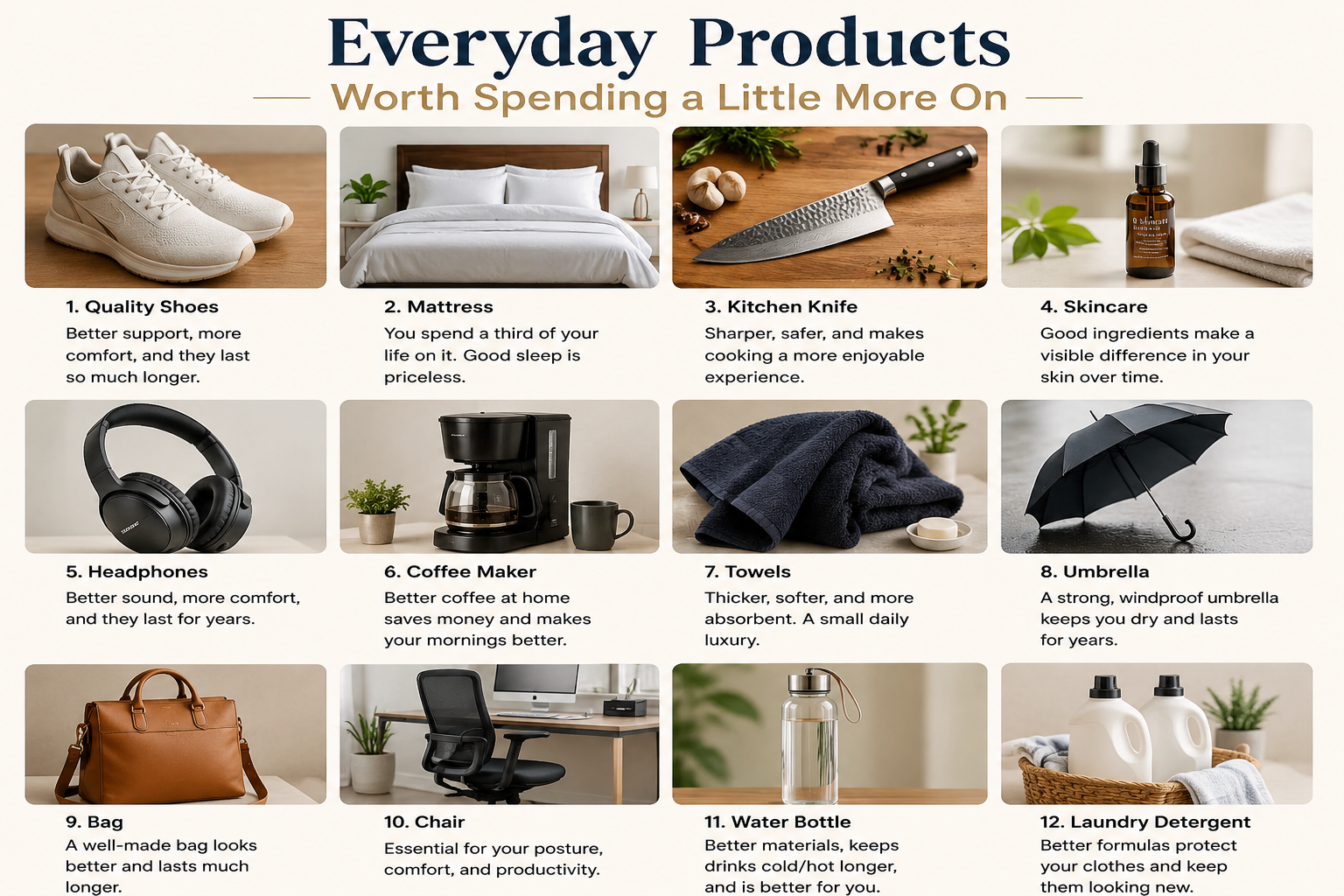 Everyday Products Worth Spending a Little More On